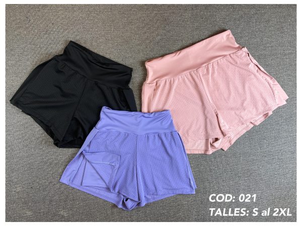 Short deportivo p/ dama 021